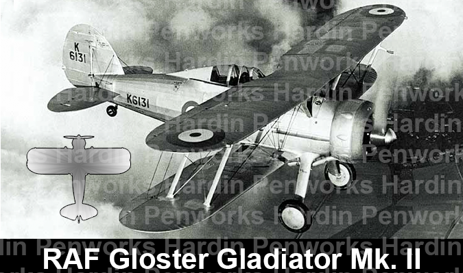 RAF Gloster Gladiator Mk. II