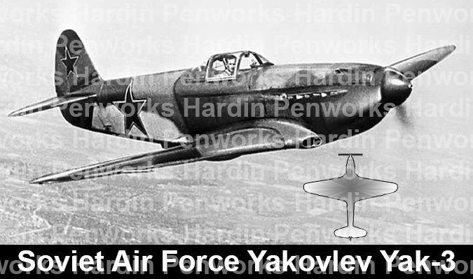 Soviet Air Force Yakovlev Yak-3