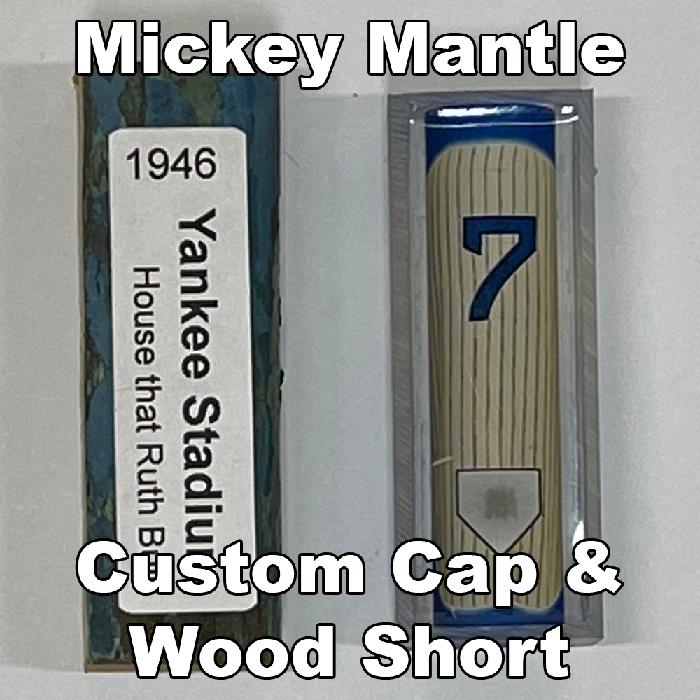 Mantle, Mickey #7 - Game Played Relic