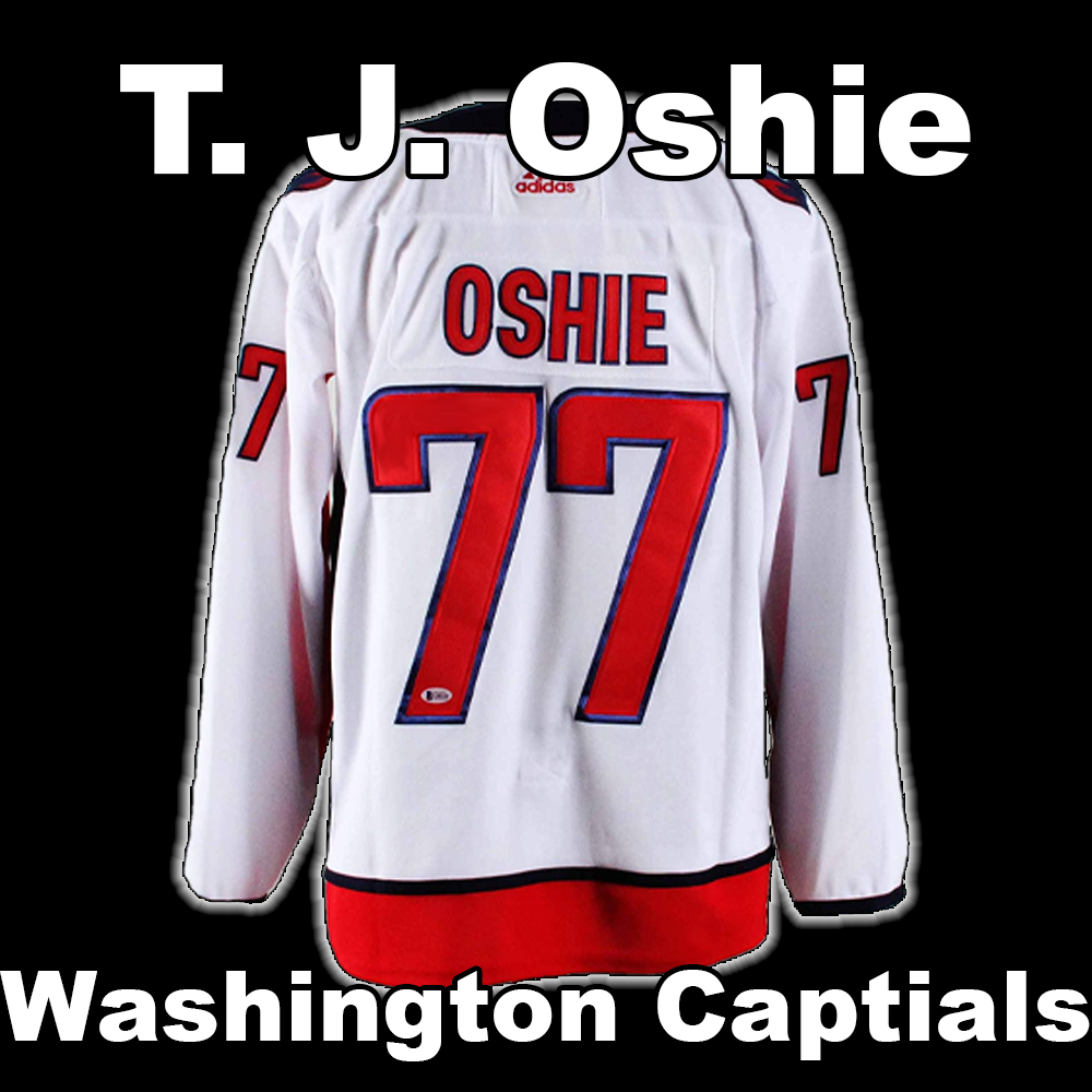 Oshie T. J. 77 Game Played Relic Stadium Pen Blanks