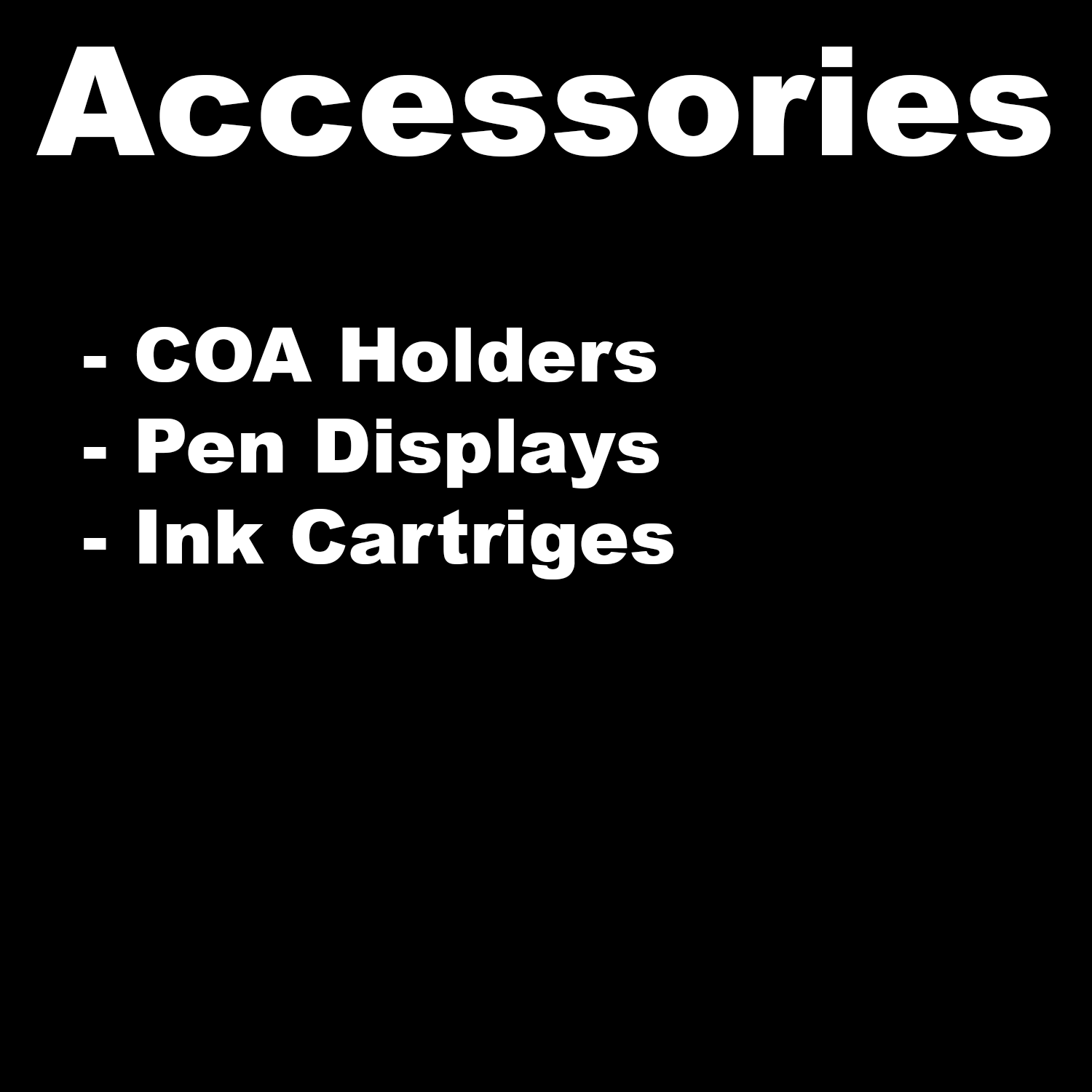 Accessories