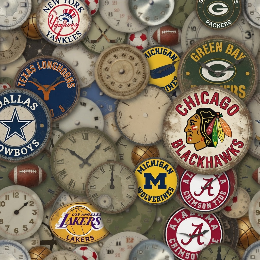 Steampunk Watch Face - Sports - Made to Order