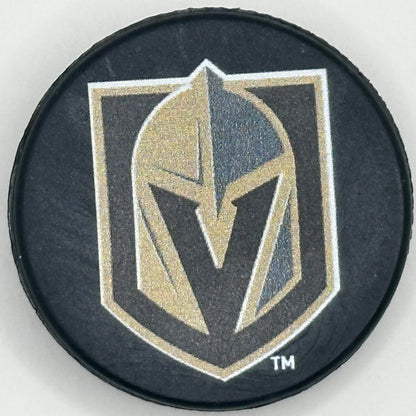 NHL Hockey Puck Mini with Team Logos