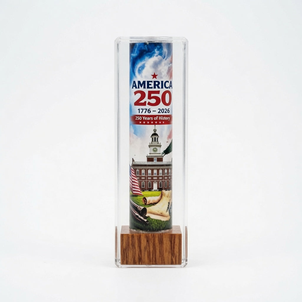 250th Anniversary Independence Hall – Pre-Tubed Graphic Art & Wood Pen Blanks