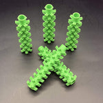 3D Printed Star Insert for 3/4" PVC Vertical Casting – green – image 1