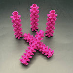3D Printed Star Insert for 3/4" PVC Vertical Casting – magenta – image 1