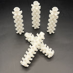 3D Printed Star Insert for 3/4" PVC Vertical Casting – white – image 1