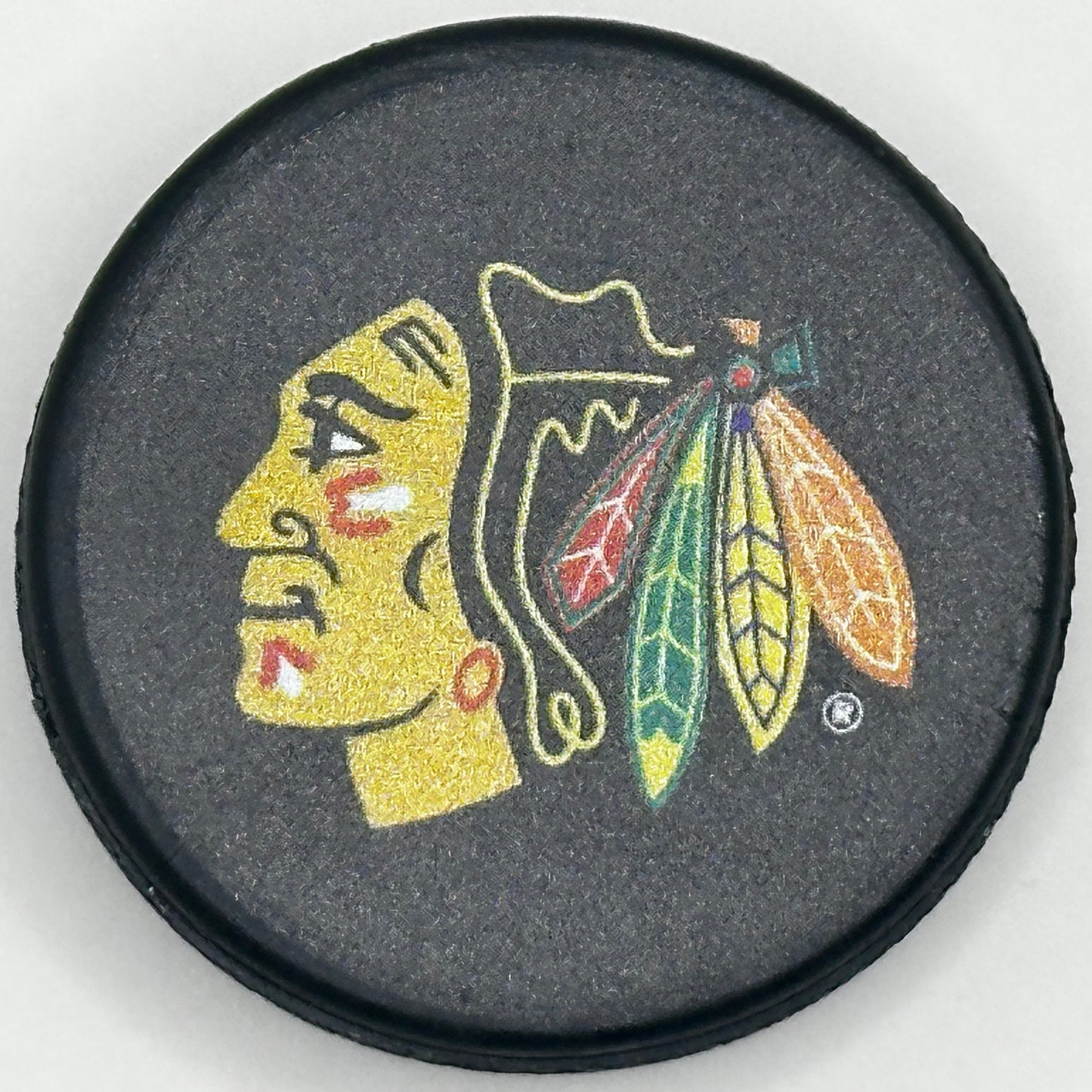 NHL Hockey Puck Mini with Team Logos