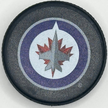 NHL Hockey Puck Mini with Team Logos