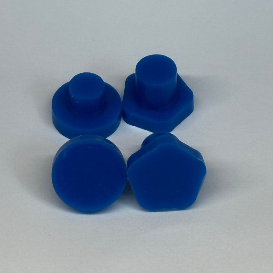 Gator Mold - Replacement Blue Silicone Plugs