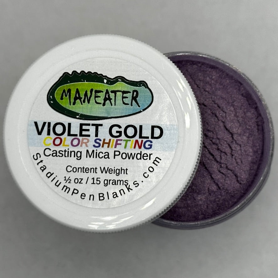 Violet-Gold Color Shifting Mica Powder Jar - Maneater 0.5oz
