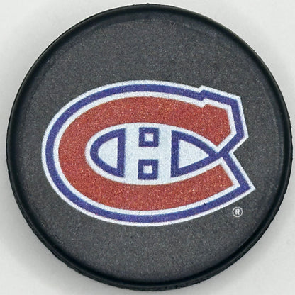 NHL Hockey Puck Mini with Team Logos