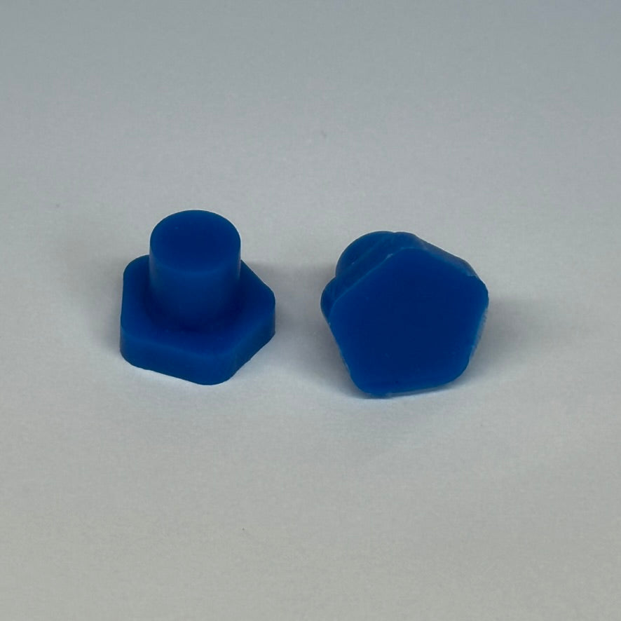 Gator Mold - Replacement Blue Silicone Plugs