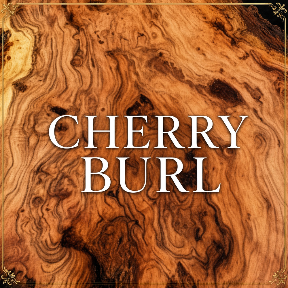 Cherry Burl Pen Blanks - Premium Domestic Hardwood