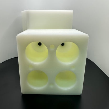 Gator Mold - Stopper Mold - Quad Socket 1.5" round x 2.5" tall