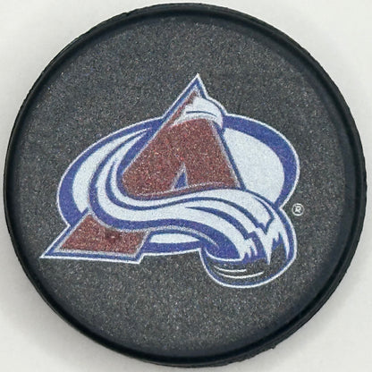 NHL Hockey Puck Mini with Team Logos