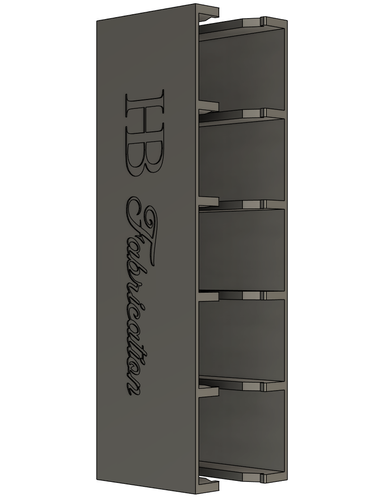 6-slot M18 battery organizer for Milwaukee 2.0Ah and larger batteries – secure lock-in design