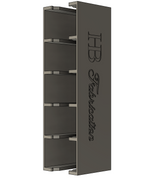 6-slot M18 battery organizer for Milwaukee 2.0Ah and larger batteries – secure lock-in design