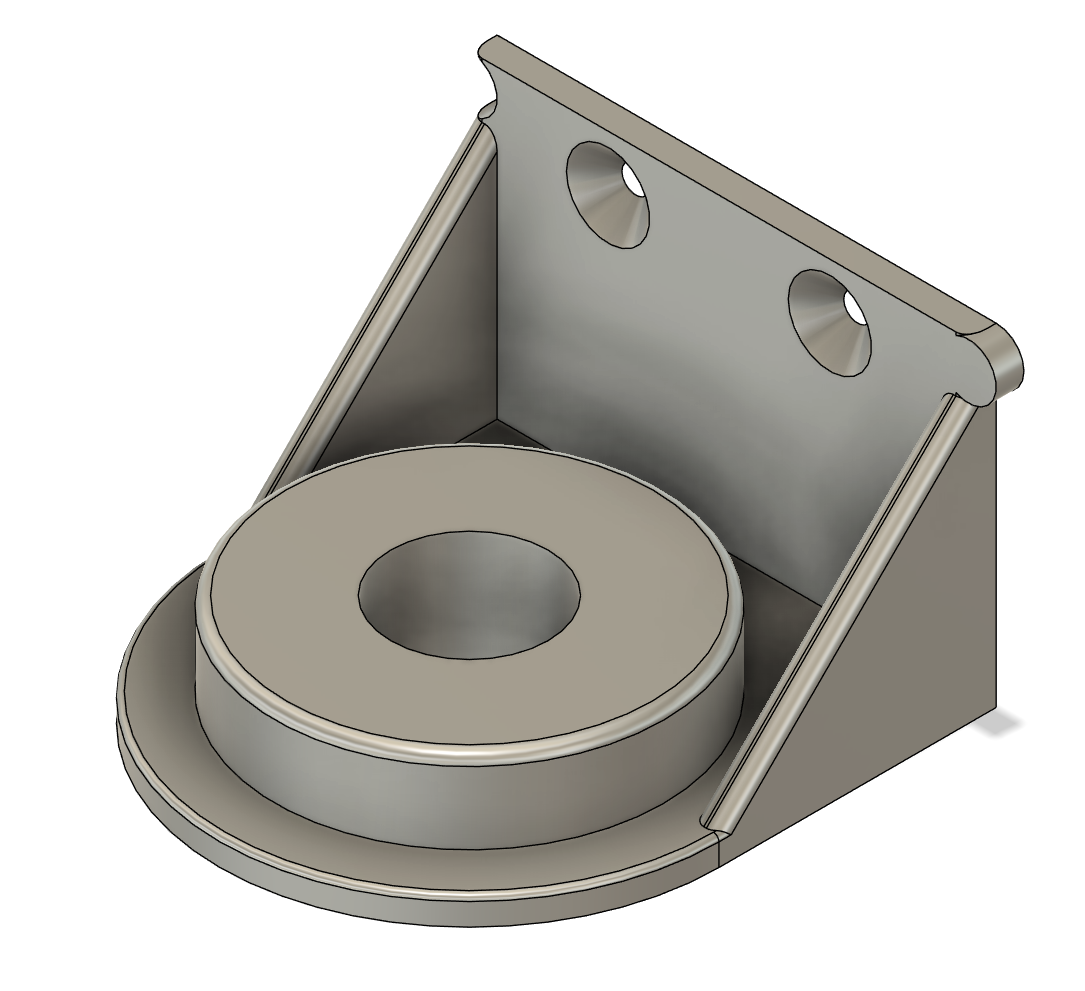 MT2 Tool Holder - Wall-Mount 3D-Printed