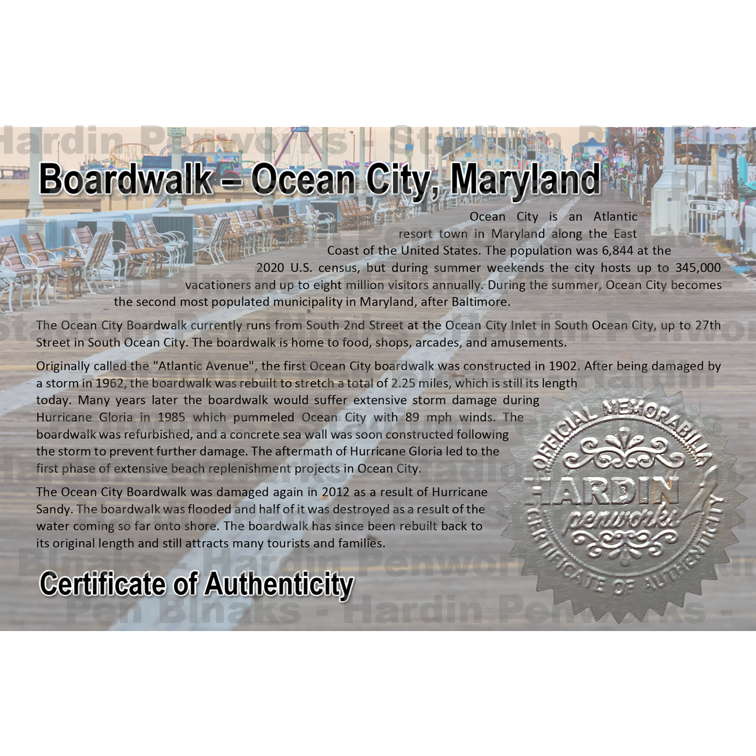 Boardwalk – Ocean City, Maryland