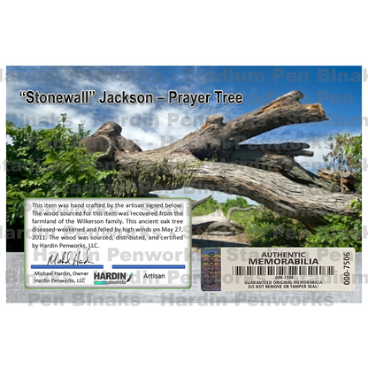 Stonewall Jackson Prayer Tree