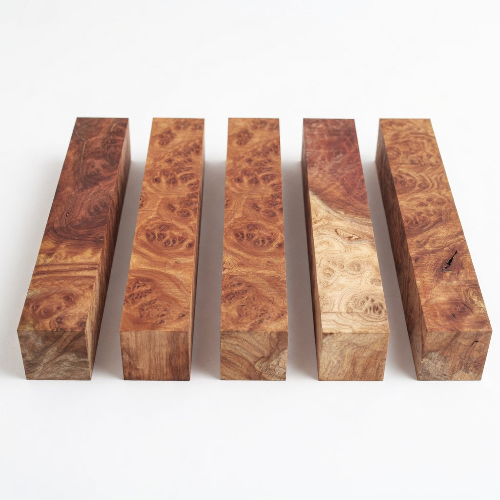 Red Mallee Burl Pen Blanks - EXHIBITION GRADE