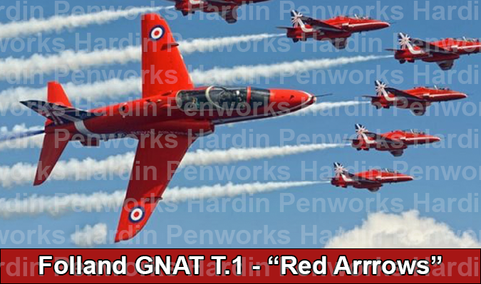 Folland Gnat T.1 "Red Arrows"