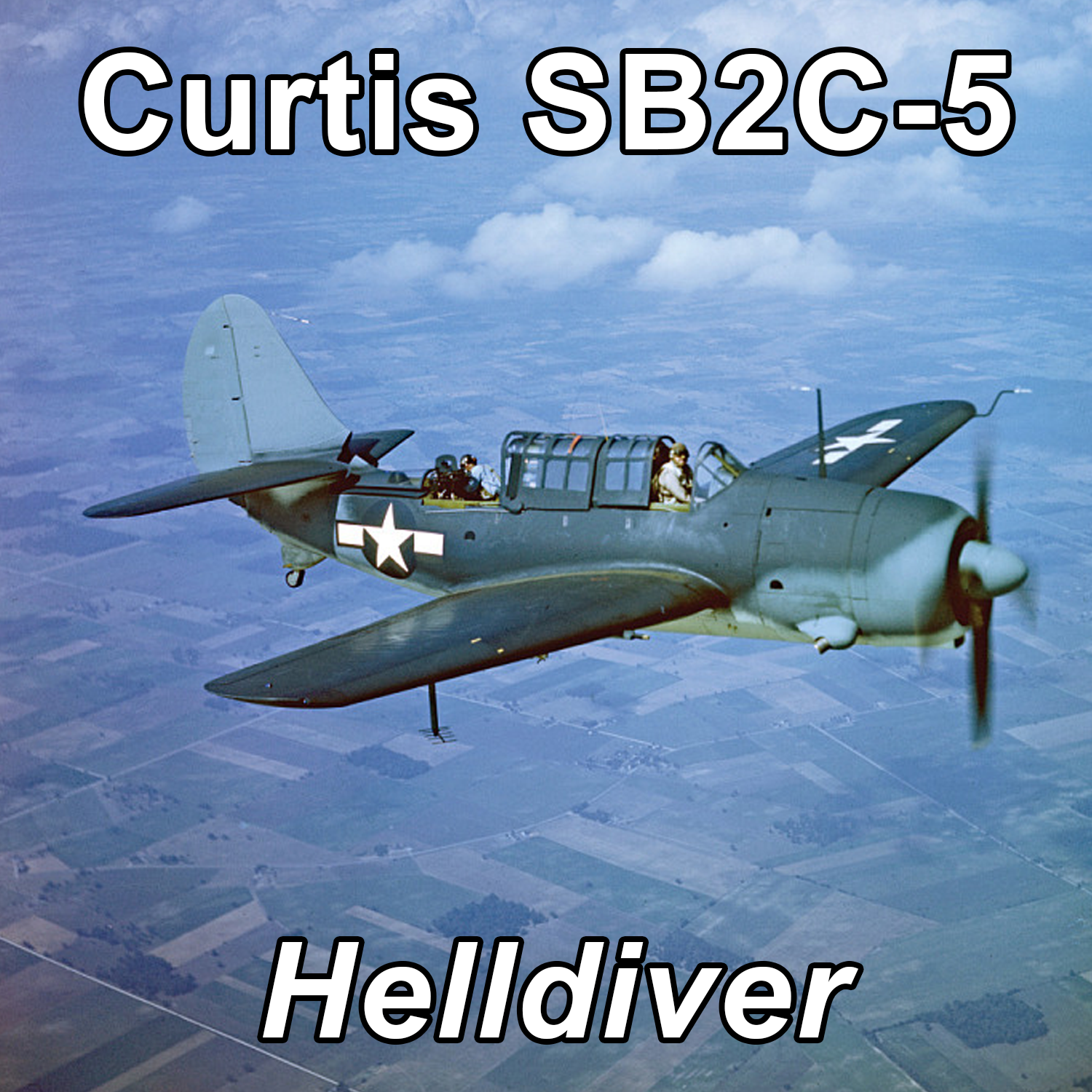 Curtis SB2C-5 Helldiver