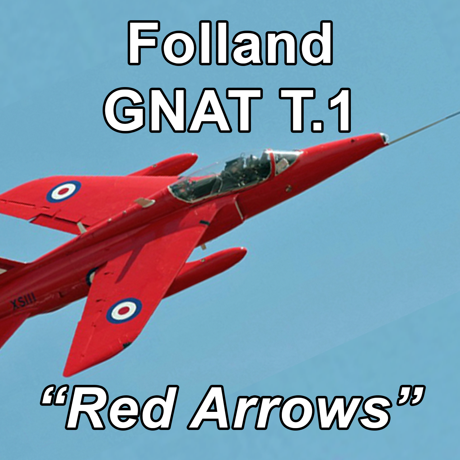 Folland Gnat T.1 "Red Arrows"