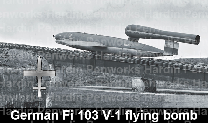 German Fi 103 V-1 Flying Bomb - Vengeance Weapon 1