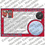 Image of certificate of authenticity for Holtby, Braden 