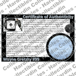 Image of certificate of authenticity for Gretzky, Wayne 