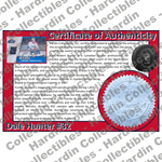 Image of certificate of authenticity for Hunter, Dale 