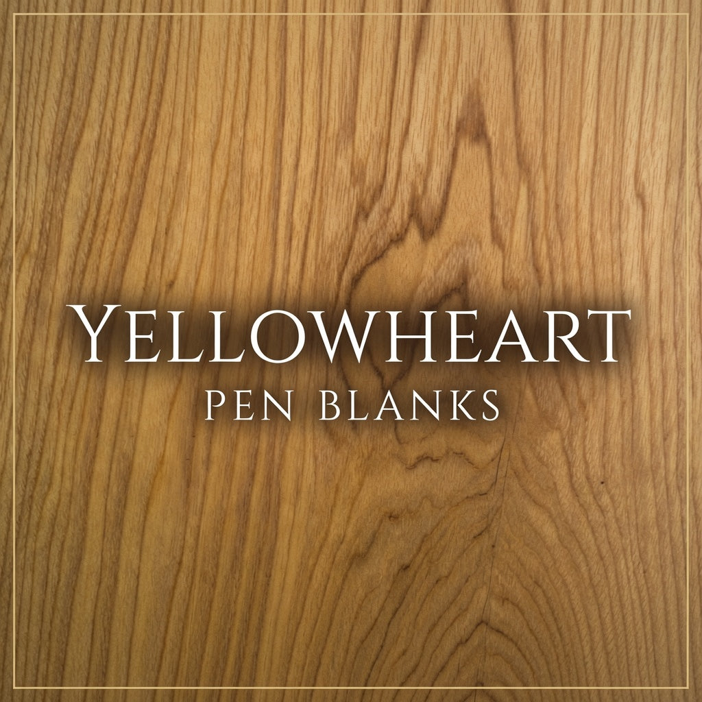 Yellowheart Pen Blanks