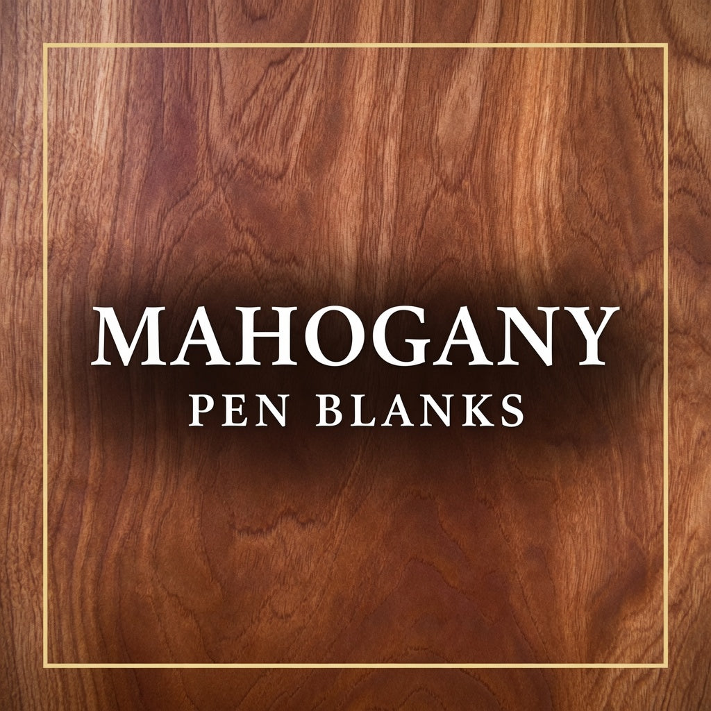 Mahogany Wood Pen Blanks - Premium Hardwood