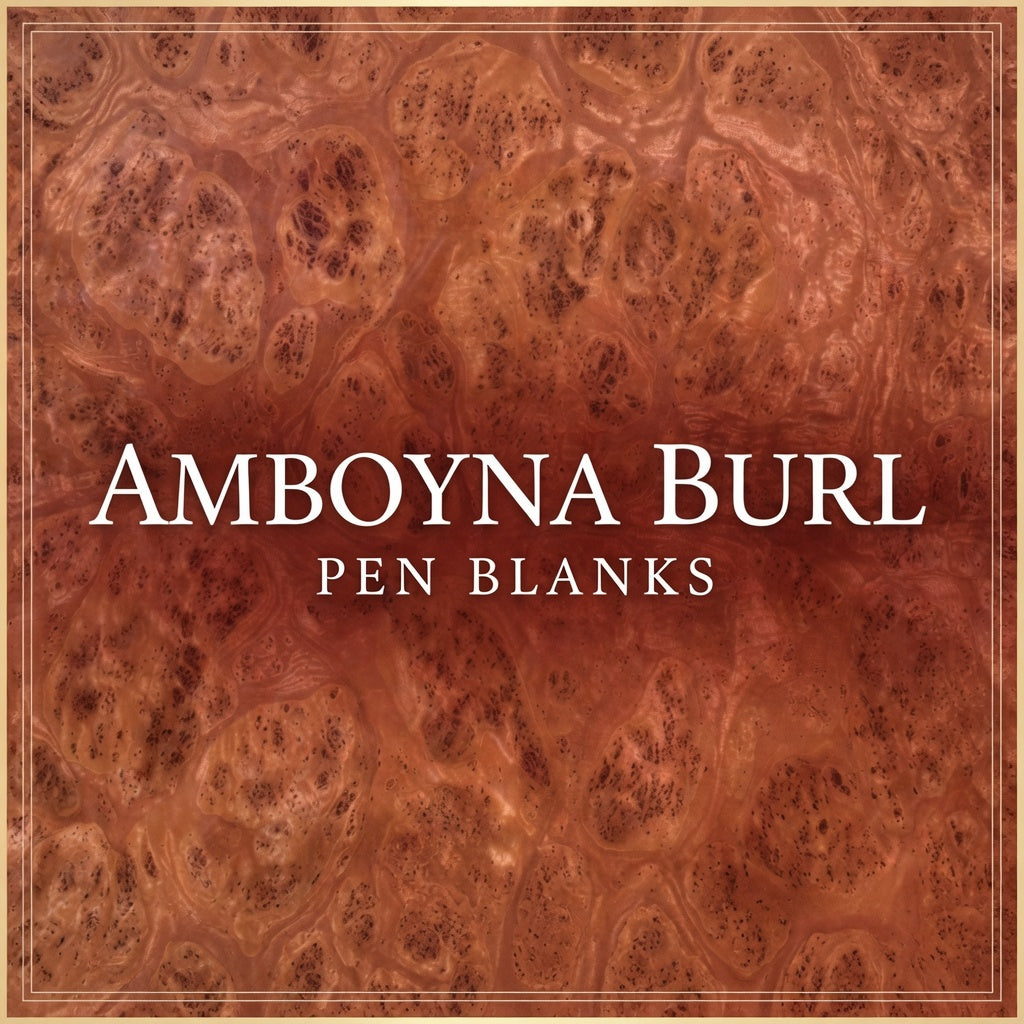 Amboyna Burl Wood Blanks