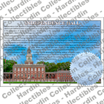 Image of certificate of authenticity for Independence Hall – Stabilized Solid Wood Blanks - front