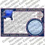 Image of certificate of authenticity for Metrodome (Minnesota Twins) - front