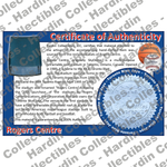 Image of certificate of authenticity for Rogers Centre (Toronto Blue Jays) - front
