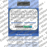 Image of certificate of authenticity for USS Princeton (CV-37) - back