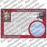 Image of certificate of authenticity for Yastrzemski, Carl 