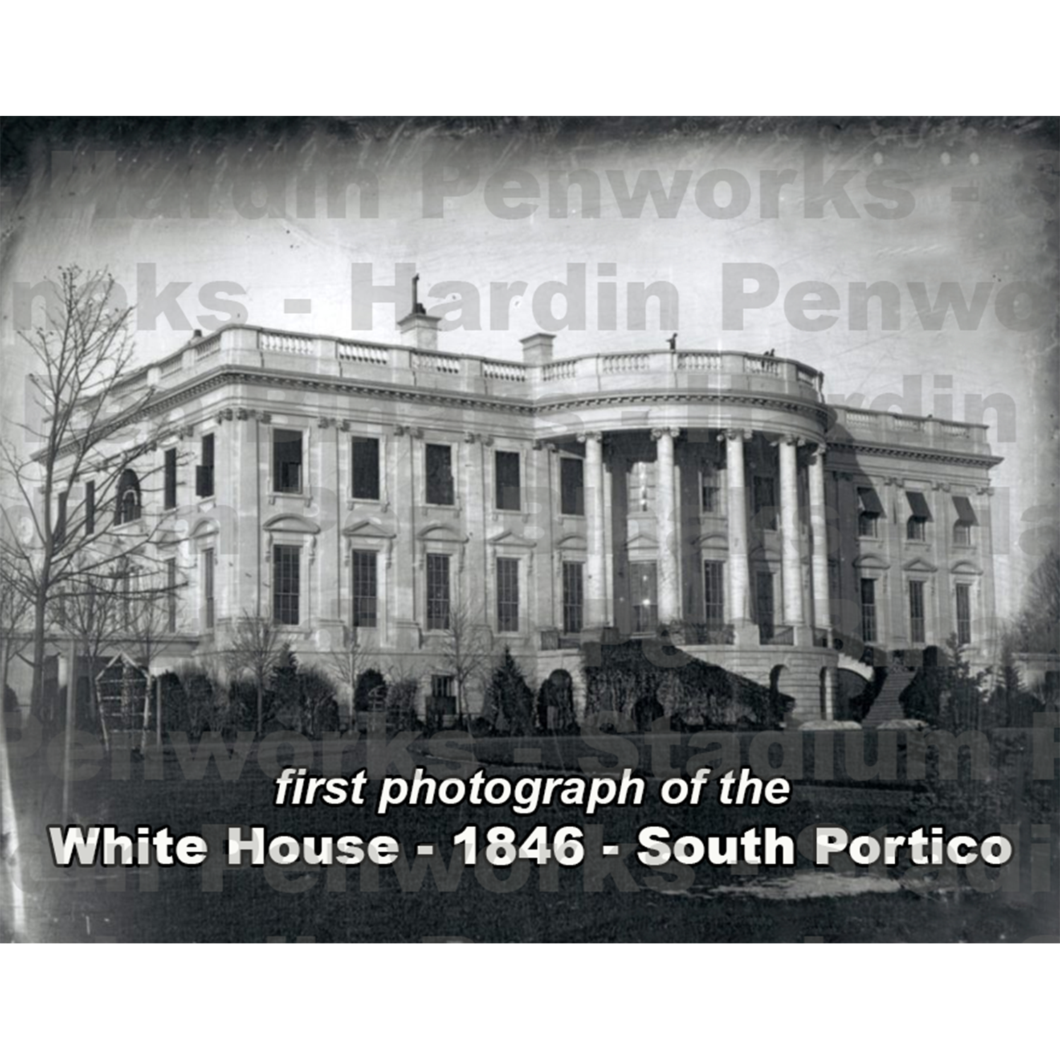 White House – Embedded Pen Blanks
