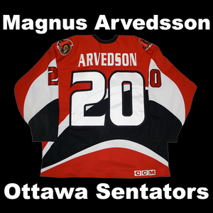 Arvedsson, Magnus #20 - Game Played Relic