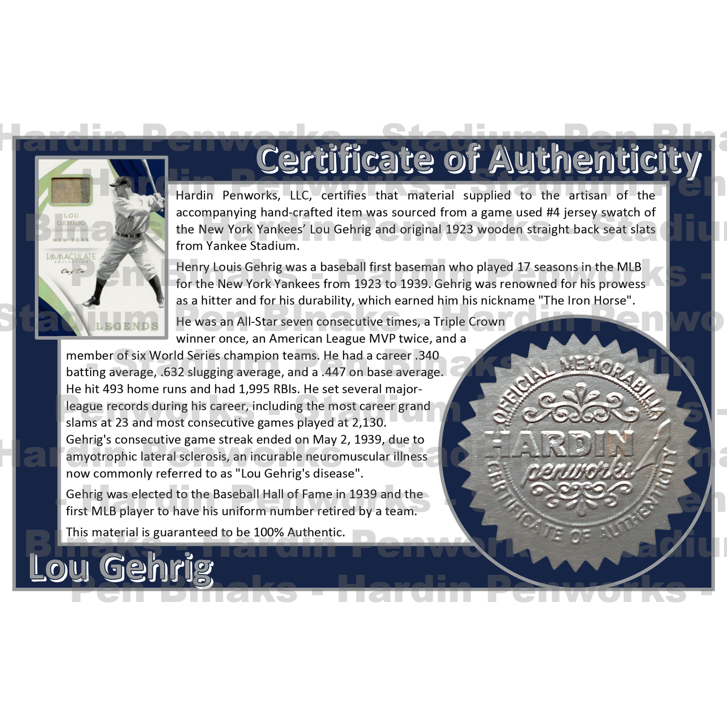 Gehrig, Lou 