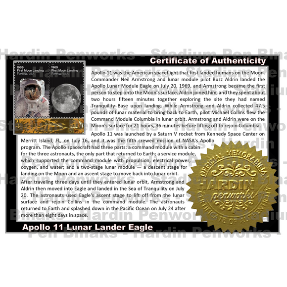 NASA Apollo 11 Blanks