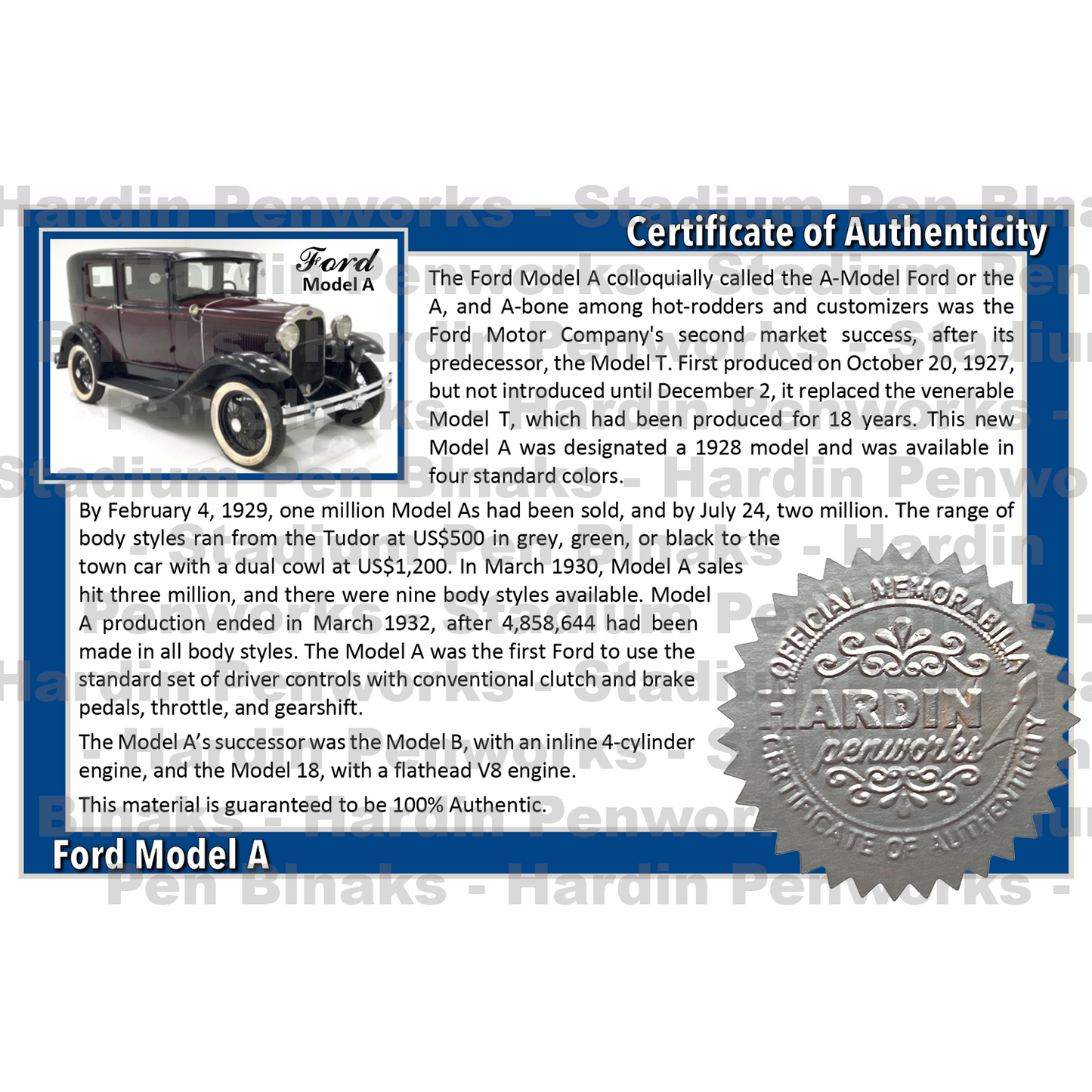 Ford Model A (1930)