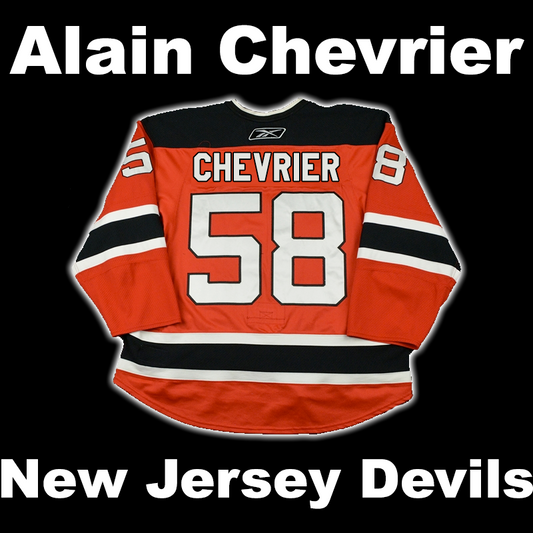 Chevrier, Alain #58 - Game Played Relic