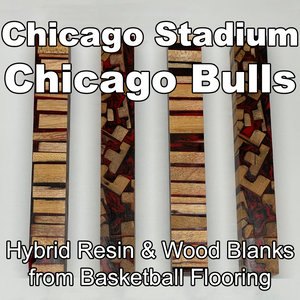 Chicago Stadium {Hybrid Wood/Resin Blanks} [Basketball Floor] (Chicago Bulls)