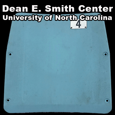 Dean E Smith Center ( University of North Carolina) [Plastic Seats]