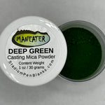 Deep Green Mica Powder Jar - Maneater 1oz